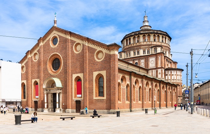 Santa Maria delle Grazie, Milán - La iglesia de 